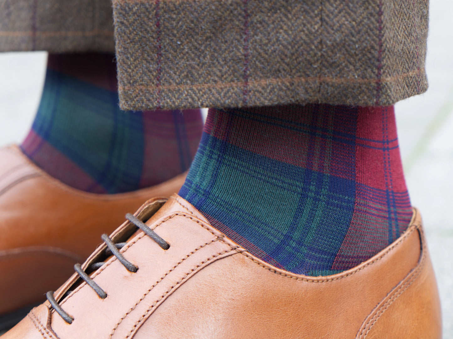 Lindsay Tartan Socks