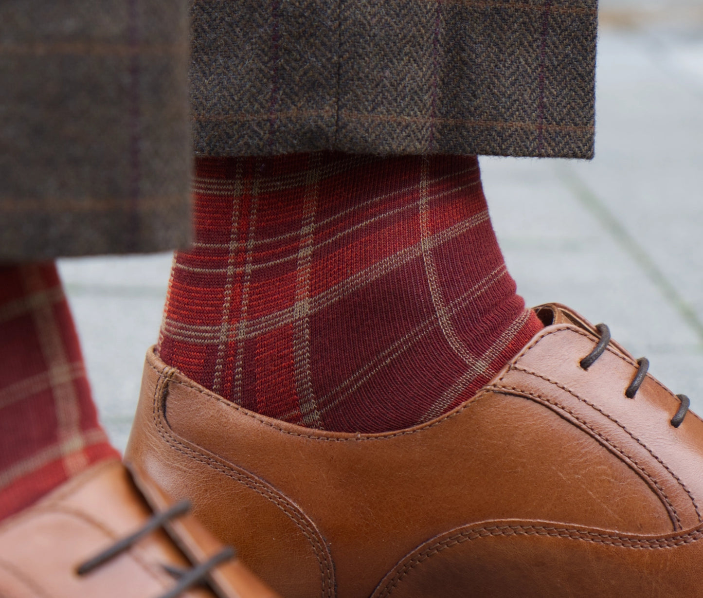 Maple Tartan Socks