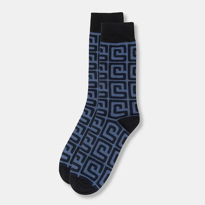 Geometric Aztec Socks