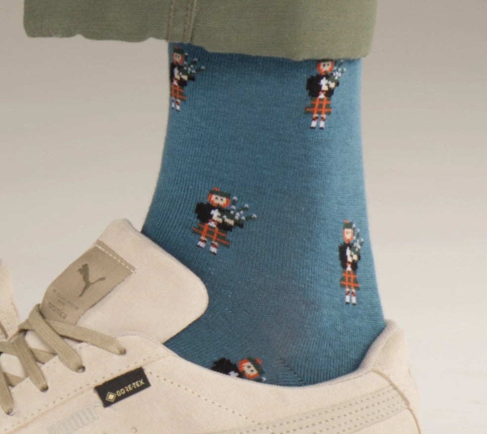 Scottish Bagpiper Socks